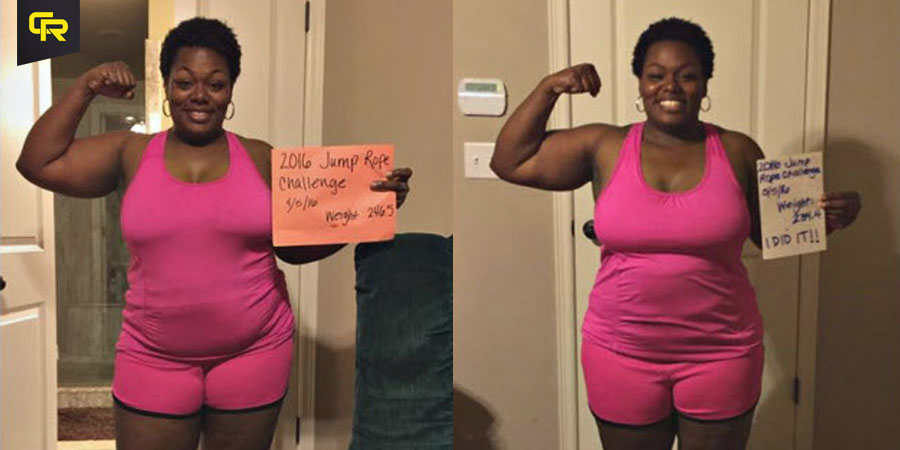 Featured image of Jump Rope Weight Loss Story: Brandy Friend’s Lucky Seven